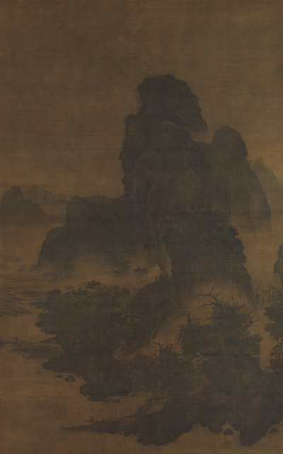 Landschaft im Stil von Fan Kuan, frühes 12. Jahrhundert von Unbekannt