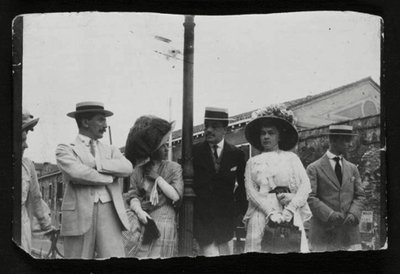 Leon Bakst, russischer Künstler und Designer, und Ballettimpresario Serge Diaghilev, ca. 1910 von Unbekannt
