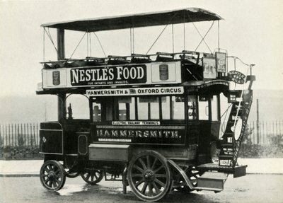 Londoner Dampfbus, 1902, 1947 von Unbekannt