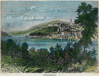 Londonderry, Ulster, Irland, ca. 1880 von Unbekannt