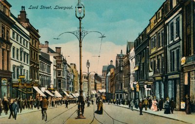 Lord Street, Liverpool, ca. 1910 von Unbekannt
