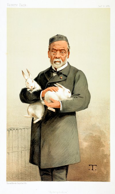 Louis Pasteur, französischer Chemiker und Begründer der modernen Bakteriologie, 1887 von Unbekannt