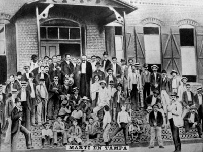 Marti in Tampa, 1892 von Unbekannt