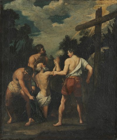Martyrium des Heiligen Andreas, 1600er von Unbekannt