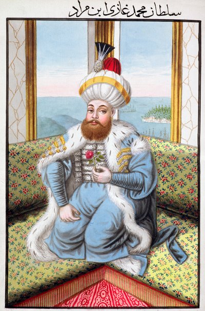 Mehmed II, osmanischer Kaiser, 1808 von Unbekannt