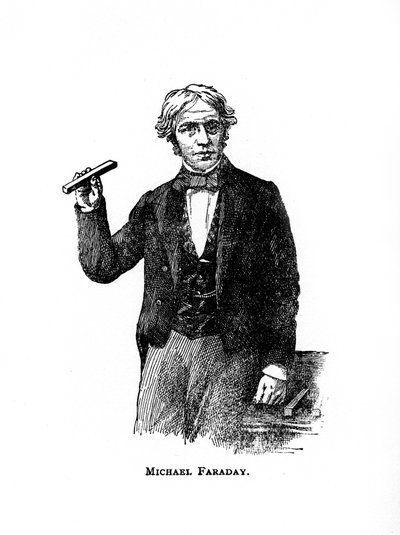 Michael Faraday, britischer Chemiker und Physiker von Unbekannt