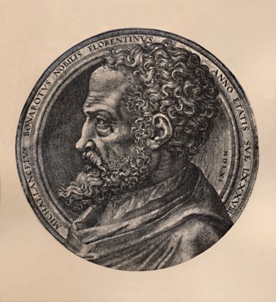 Michelangelo Buonarroti, italienischer Künstler und Architekt, 16. Jahrhundert, 1894 von Unbekannt