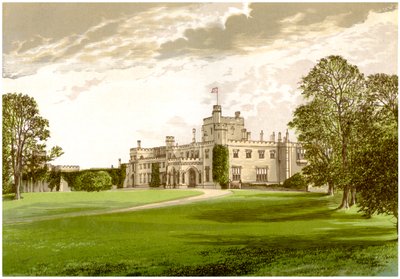 Moreton Hall, Cheshire, Heim der Familie Ackers, ca. 1880 von Unbekannt