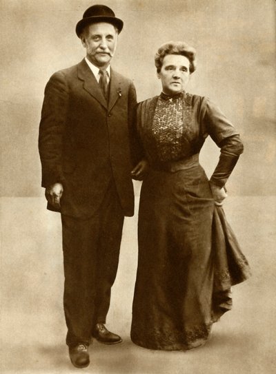 Herr und Frau George Lansbury im Jahr 1910, 1935 von Unbekannt
