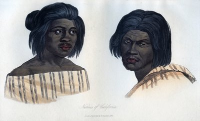 Einheimische von Kalifornien, 1848 von Unbekannt