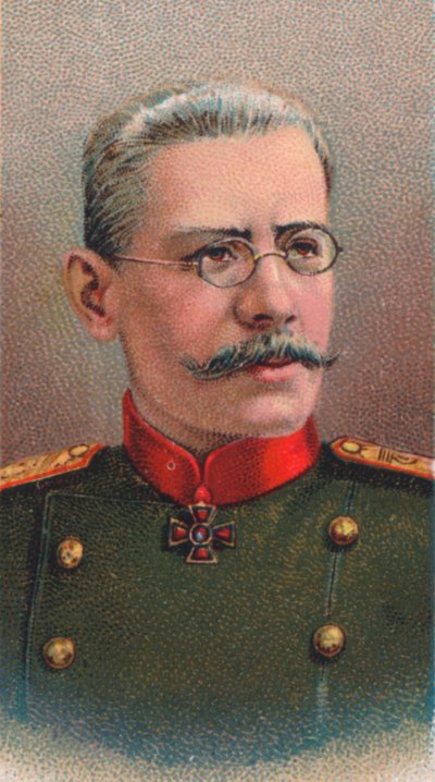 Nikolai Wladimirowitsch Ruzski 1854-1918, russischer General des Ersten Weltkriegs, 1917 von Unbekannt