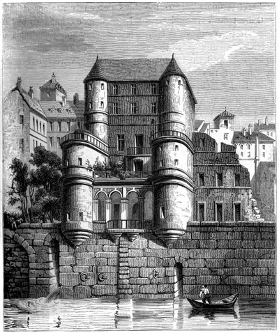 Nordfront des Hotel des Ursins, Paris von Unbekannt
