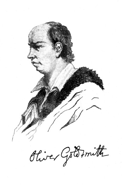 Oliver Goldsmith, irischer Schriftsteller, Dichter und Arzt, 1912 von Unbekannt