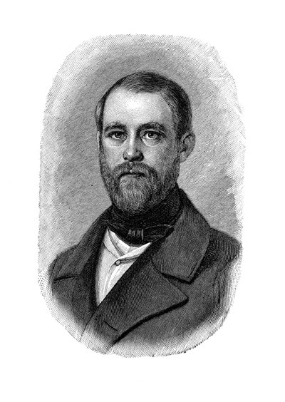 Otto von Bismarck, deutscher Staatsmann, als konservativer Abgeordneter und Deichinspektor, 1850 von Unbekannt