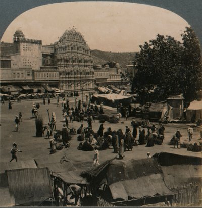 Palast der Winde vom Shiva-Tempel, Jeypore, Indien, 1902 von Unbekannt