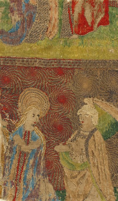 Tafel mit der Jungfrau und Gabriel Annunciate, deutsch, 15. Jahrhundert von Unbekannt