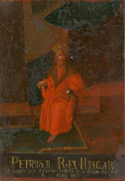 Peter Orseolo, König von Ungarn, erste Hälfte des 18. Jahrhunderts von Unbekannt