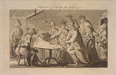 Bild von Europa für Juli 1772 von Unbekannt