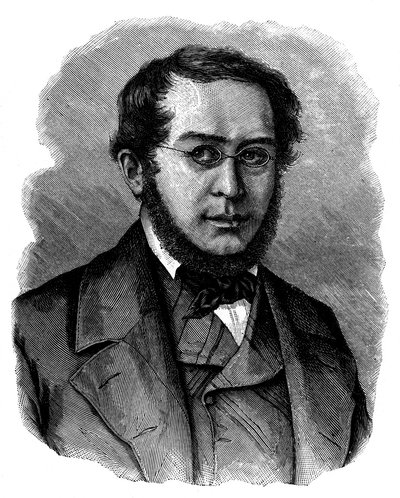 Pierre Joseph Proudhon, französischer Sozialist-Anarchist und Journalist des 19. Jahrhunderts von Unbekannt