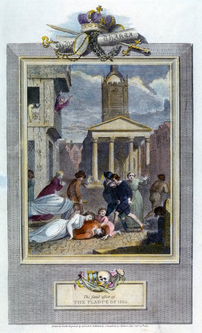 Pest von London, 1665 1810 von Unbekannt