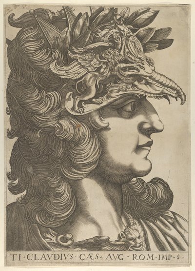 Tafel 5: Tiberius Claudius im Profil nach rechts, aus 