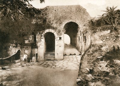 Porta Marina, Pompeji, Italien, ca. 1900er von Unbekannt