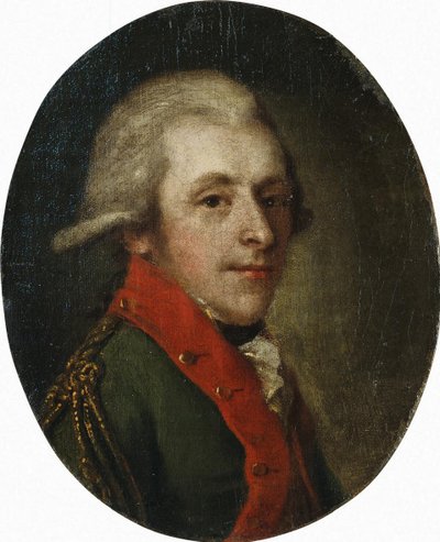 Porträt von Graf Nikolay Alexandrovich Zubov von Unbekannt