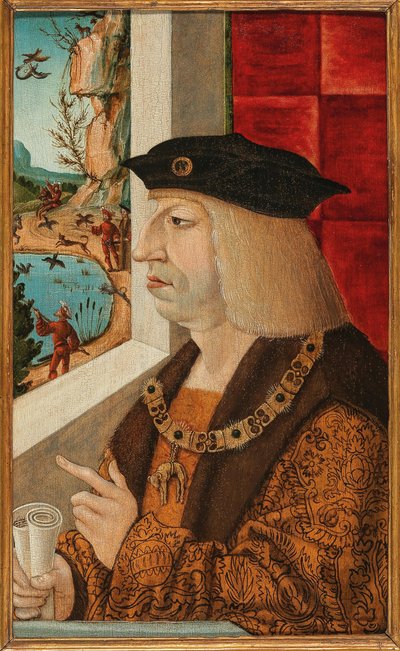 Porträt von Kaiser Maximilian I 1459-1519, 16. Jahrhundert von Unbekannt