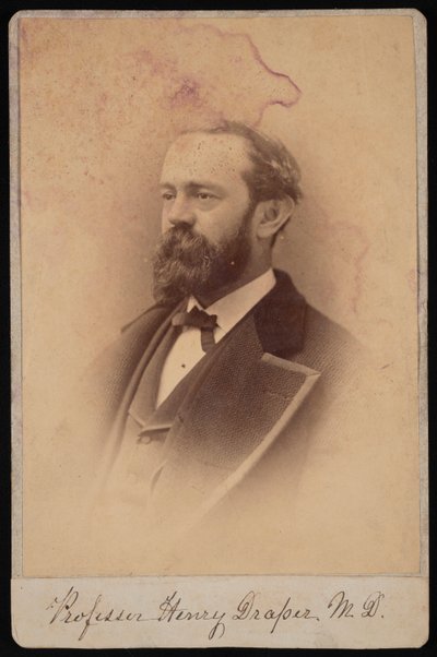 Porträt von Henry Draper 1837-1882, vor 1876 von Unbekannt