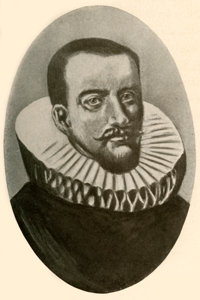 Porträt von Henry Hudson, englischer Navigator in Rüschenkragen, 1609, 1937 von Unbekannt