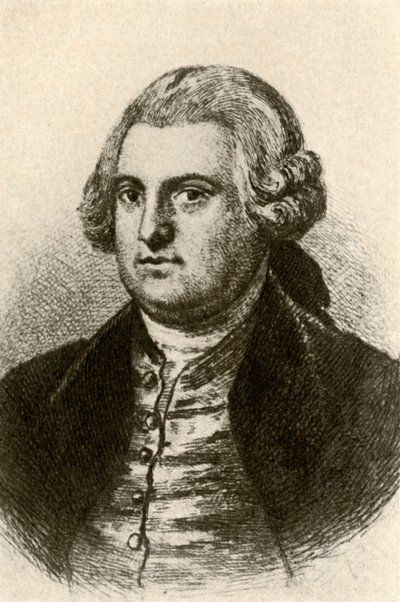 Porträt von James Hamilton, Vizegouverneur von Pennsylvania, 1783 von Unbekannt