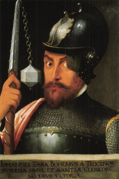 Porträt von John Zizka von Unbekannt