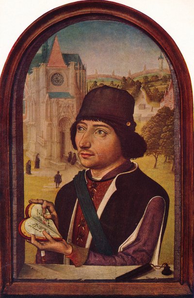 Porträt von Ludwig XI., um 1456-58 von Unbekannt