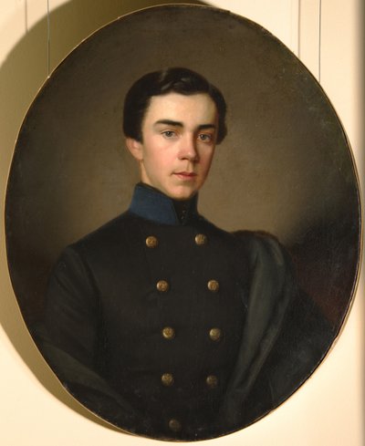 Porträt von Prinz Alexander Michailowitsch Golizyn 1838-1919, 1850er Jahre von Unbekannt