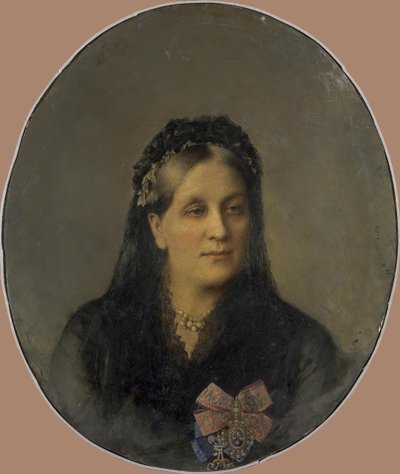 Porträt von Prinzessin Maria Alexandrowna Dolgorukaya, geb. Apraxina von Unbekannt