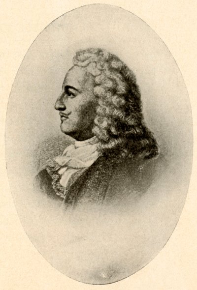 Porträt von Sieur de La Salle, zeigt französische Kostüme seiner Zeit, ca. 1660-1680, 1937 von Unbekannt