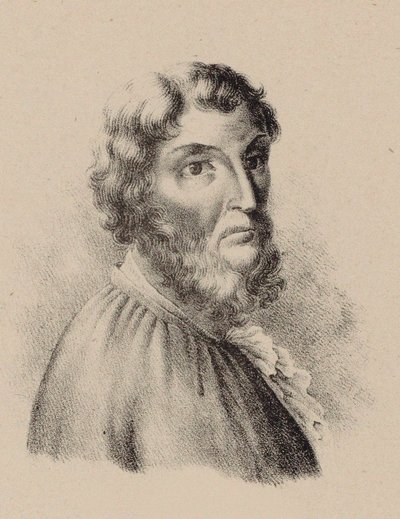 Porträt des Komponisten Cristóbal de Morales von Unbekannt