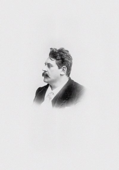 Porträt des Komponisten Eugen Lindner 1858-1915 von Unbekannt