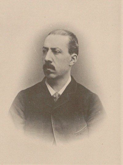Porträt des Organisten und Komponisten Charles-Marie Widor 1844-1937 von Unbekannt