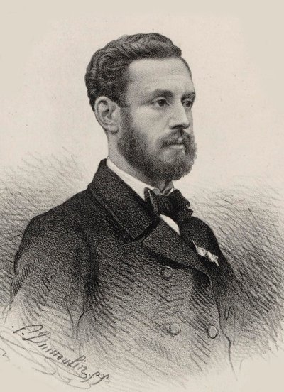 Porträt des Organisten und Komponisten Louis James Alfred Lefébure-Wely 1817-1869, 1855 von Unbekannt