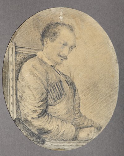 Porträt des Dichters, Dekabrist Graf Alexander I. Odojewski von Unbekannt