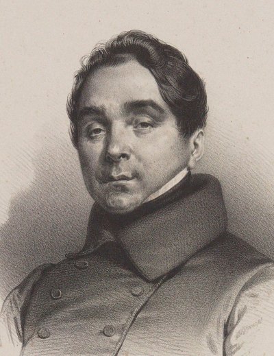 Porträt des Geigers und Komponisten Philippe Musard 1792-1859 von Unbekannt