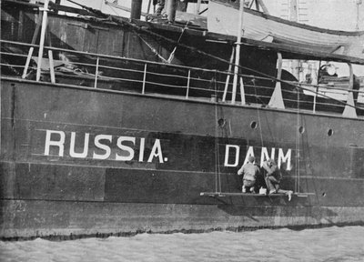 Vorsichtsmaßnahmen neutraler Schiffe gegen die deutsche U-Boot-Bedrohung, 1915 von Unbekannt