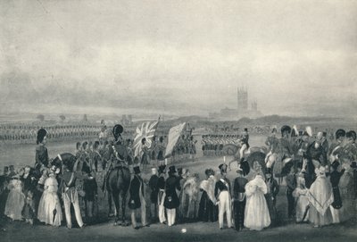 Präsentation neuer Farben an die 93. Highlander, 7. Oktober 1834, 1834, 1909 von Unbekannt