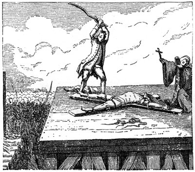 Gefangener wird gefoltert, 1885 von Unbekannt