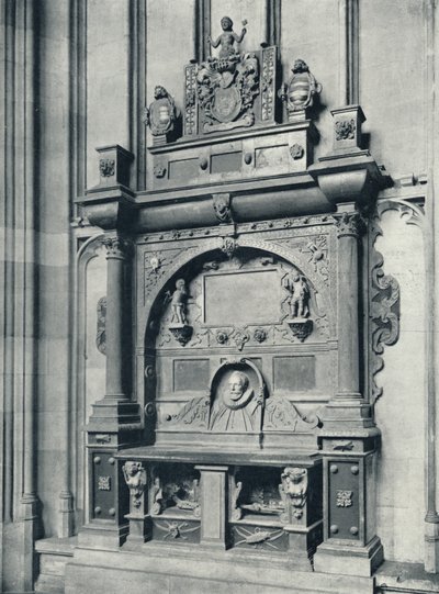 Provost Murrays Grab 1624 am Ostende der Kapelle, 1926 von Unbekannt