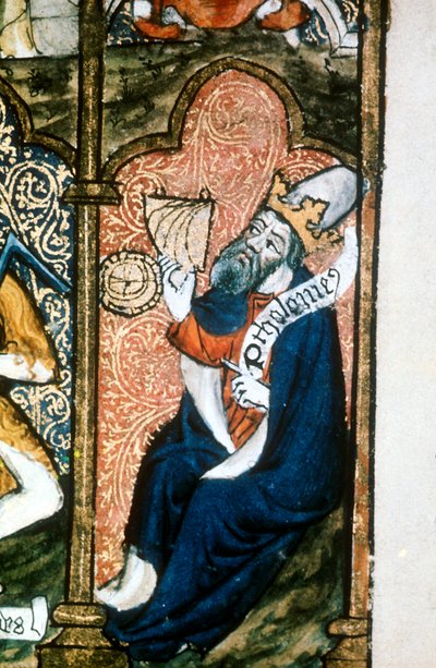 Ptolemaios Claudius von Ptolemaeus ca. 90-158, alexandrinischer griechischer Astronom und Geograph von Unbekannt