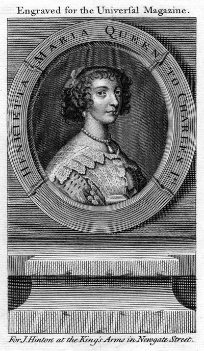 Königin Henrietta Maria, Gemahlin von Karl I. von Unbekannt