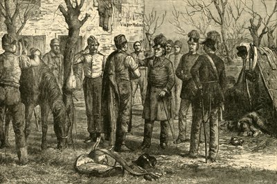 Radetzky nach dem Sieg bei Novara von Unbekannt