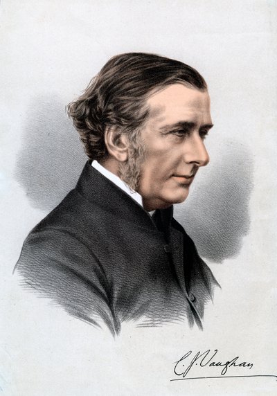 Reverend Charles John Vaughan, Harrow-Direktor und Dekan von Llandaff, 19. Jahrhundert von Unbekannt